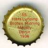 dk-05168 - 55. Hans Lunding Bronze, Ridning Military Berlin 1936