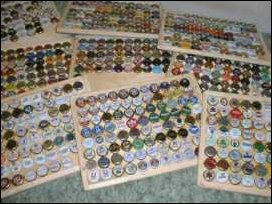 Caps from collection