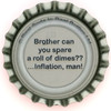 us-06600 - Brother can you spare a roll of dimes??...Inflation, man!