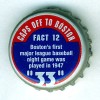 us-03898 - Fact 12 Boston's first major league baseball night game was played in 1947
