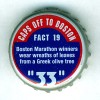 us-03904 - Fact 19 Boston Marathon winners wear wreaths of leaves from a Greek olive tree