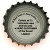 us-07280 - Collect all 72 Leninade caps and become HERO CUSTOMER of the Soviet Legacy!