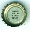 ca-04236 - This free beer cap is yours to keep.