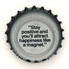 fi-02826 - Stay positive and you'll attract happiness like a magnet.