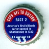 us-03888 - Fact 2 America's first billiards parlor opened in Charlestown in 1722
