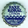 Faxe Koral Citron med Rallybiler